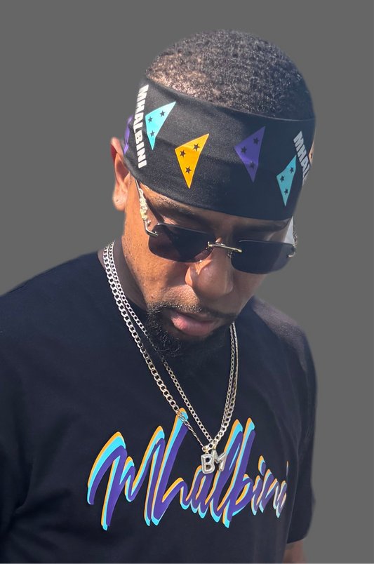 MHALBINI (wide) designer performance headband