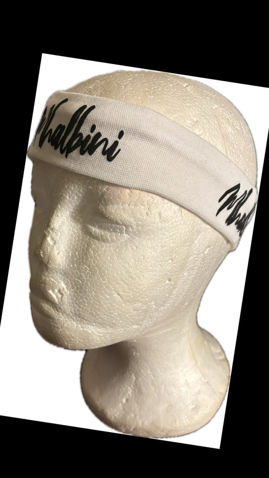 MHALBINI (regular fit) Signature headband