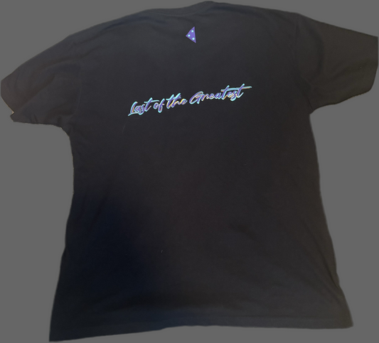 MHALBINI Aqua triple signature tshirt